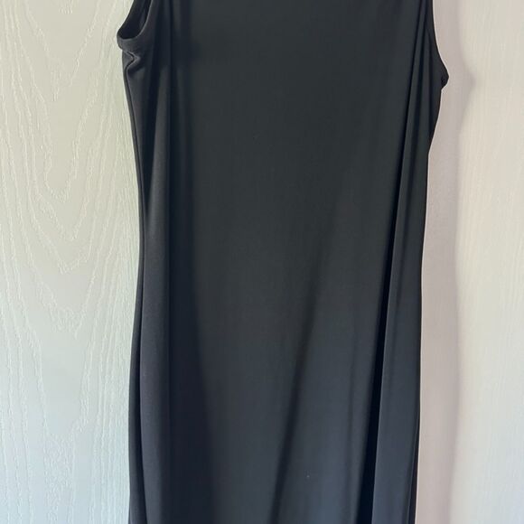 Joseph‎ Ribkoff Womens Spaghetti Straps Black Midi Dress US Size 12 - Picture 5 of 5
